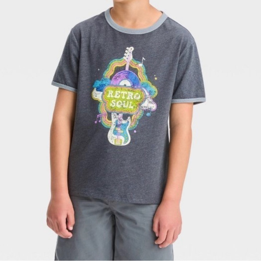 Boys Retro Soul T-shirt. Size 14. NWT